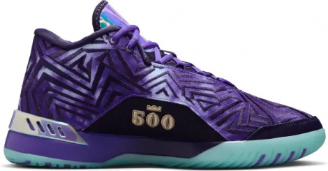 Кросівки баскетбольні Nike LEBRON NXXT GENISUS QS фіолетово-темно-фіолетово-блакитні IB1272-501