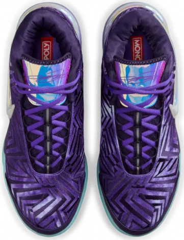 Кросівки баскетбольні Nike LEBRON NXXT GENISUS QS фіолетово-темно-фіолетово-блакитні IB1272-501