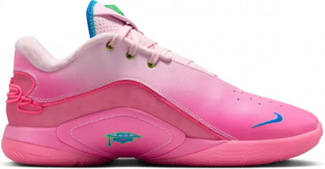 Кросівки баскетбольні Nike LEBRON XXII SN рожево-синьо-зелені HV8455-600