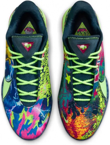 Кросівки баскетбольні Nike LEBRON XXII BW синьо-рожево-салатові HV8451-400