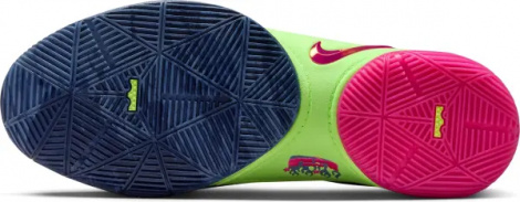 Кросівки баскетбольні Nike LEBRON XXII BW синьо-рожево-салатові HV8451-400