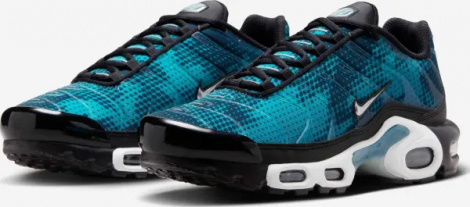 Кросівки жіночі Nike AIR MAX PLUS 'DOT PATTERN' бірюзово-чорні HV6355-001