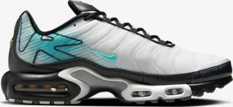 Кросівки Nike AIR MAX PLUS 'MERCURIAL VAPOR' біло-бірюзово-чорні HV6225-100