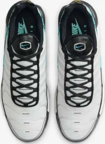Кросівки Nike AIR MAX PLUS 'MERCURIAL VAPOR' біло-бірюзово-чорні HV6225-100