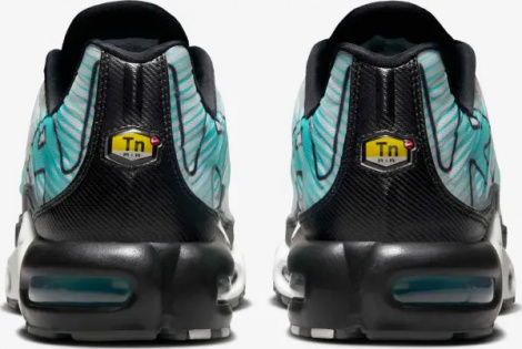Кросівки Nike AIR MAX PLUS 'MERCURIAL VAPOR' біло-бірюзово-чорні HV6225-100