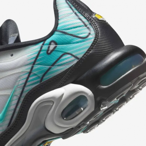 Кросівки Nike AIR MAX PLUS 'MERCURIAL VAPOR' біло-бірюзово-чорні HV6225-100