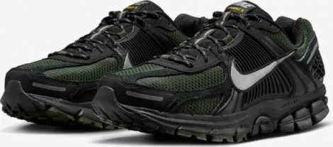 Кросівки Nike ZOOM VOMERO 5 чорно-темно-зелено-сірі HV2527-001