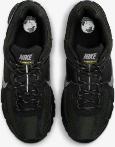 Кросівки Nike ZOOM VOMERO 5 чорно-темно-зелено-сірі HV2527-001