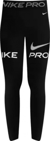 Лосини жіночі Nike PRO MID-RISE 7/8 MESH-PANEL GRAPHIC чорні HV2306-010