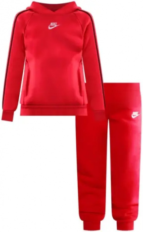 Спортивний костюм підлітковий Nike SPORTSWEAR CLUB FLEECE червоний HQ9318-657