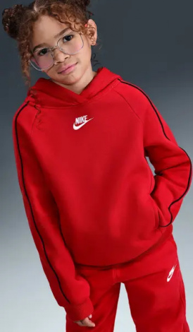 Спортивний костюм підлітковий Nike SPORTSWEAR CLUB FLEECE червоний HQ9318-657