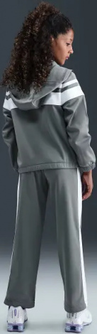 Спортивний костюм підлітковий Nike SPORTSWEAR DRI-FIT HOODED сіро-білий HQ9316-084