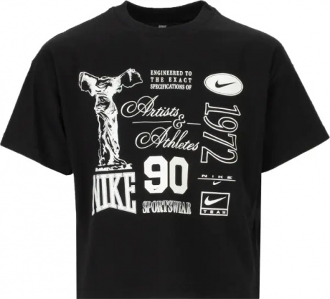 Футболка подростковая Nike SPORTSWEAR DANCE черная HM6306-010