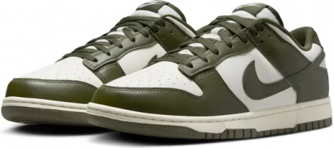 Кросівки Nike DUNK LOW RETRO оливково-білі HF5441-102