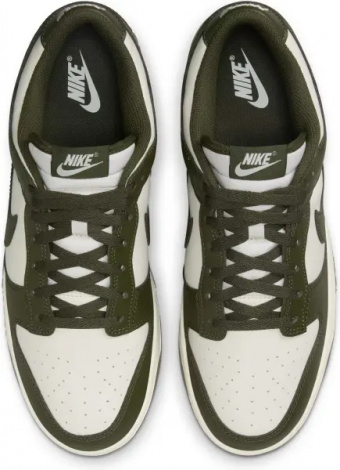 Кросівки Nike DUNK LOW RETRO оливково-білі HF5441-102