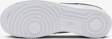 Кроссовки Nike AIR FORCE 1 '07 бело-темно-синие HF3836-100