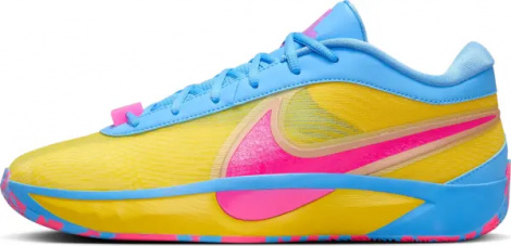 Кросівки баскетбольні Nike GIANNIS FREAK 6 NRG "CANDY FUNHOUSE" жовто-блакитно-рожеві HF1820-700