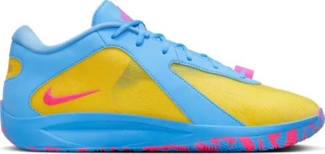 Кросівки баскетбольні Nike GIANNIS FREAK 6 NRG "CANDY FUNHOUSE" жовто-блакитно-рожеві HF1820-700