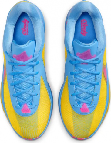 Кросівки баскетбольні Nike GIANNIS FREAK 6 NRG "CANDY FUNHOUSE" жовто-блакитно-рожеві HF1820-700