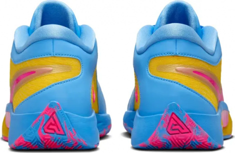 Кросівки баскетбольні Nike GIANNIS FREAK 6 NRG "CANDY FUNHOUSE" жовто-блакитно-рожеві HF1820-700