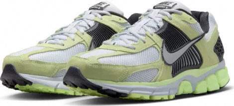 Кроссовки Nike ZOOM VOMERO 5 лаймово-серо-черные HF1553-700