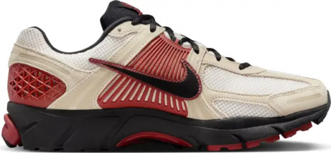 Кроссовки Nike ZOOM VOMERO 5 бежево-красно-черные HF1553-201