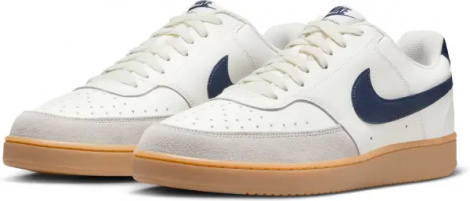 Кросівки Nike COURT VISION LOW молочно-темно-сині HF1068-133