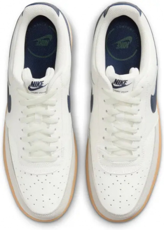 Кросівки Nike COURT VISION LOW молочно-темно-сині HF1068-133