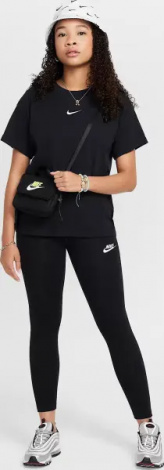 Легінси підліткові Nike SPORTSWEAR CLASSIC HIGH-WAISTED чорні FZ5583-010