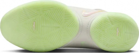 Кросівки баскетбольні Nike LEBRON XXII бежево-лаймові FZ1094-002