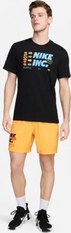 Футболка Nike DRI-FIT FITNESS черная FV8360-010