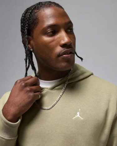 Худі Nike JORDAN BROOKLYN FLEECE PULLOVER HOODIE бежеве FV7281-205