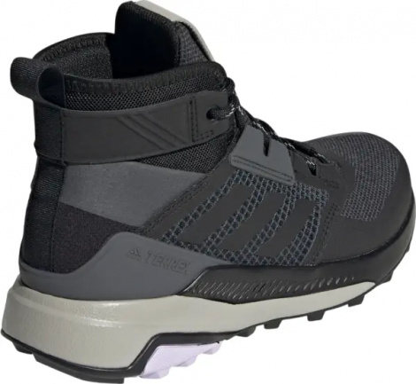 Черевики для хайкінгу жіночі Adidas TERREX TRAILMAKER MID чорно-сірі FU7243