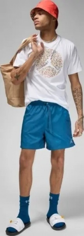 Шорти Nike JORDAN ESSENTIALS POOLSIDE LBR 5" сині FQ4562-457