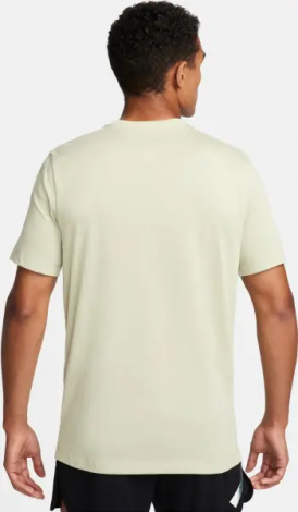 Футболка для бега Nike DRI-FIT RUNNING DIVISION светло-зеленая FQ3916-371