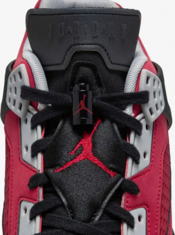 Кросівки Nike JORDAN SPIZIKE LOW червоно-сіро-чорні FQ1759-600