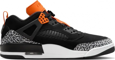 Кросівки Nike JORDAN SPIZIKE LOW чорно-помаранчево-білі FQ1759-008