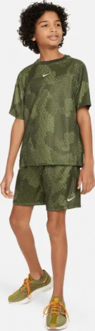 Шорти підліткові Nike MULTI DRI-FIT оливкові FN8696-325