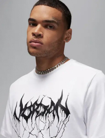 Футболка Nike JORDAN SPORT DRI-FIT біло-чорна FN5974-100