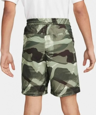 Шорти Nike FORM DRI-FIT 23CM UNLINED VERSATILE оливково-зелений камуфляж FN3046-386