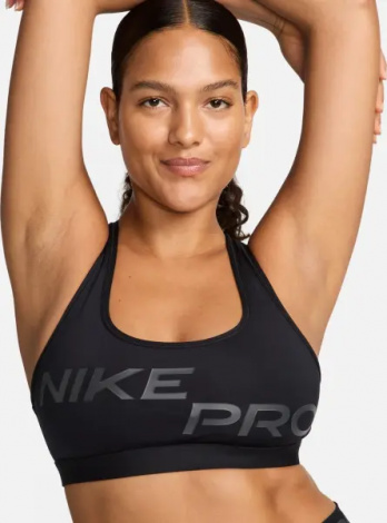 Топ жіночий Nike PRO SWOOSH LIGHT SUPPORT чорний FN2749-010