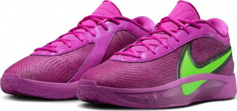 Кросівки баскетбольні Nike GIANNIS FREAK 6 фіолетово-салатові FJ7792-500