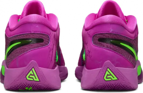 Кросівки баскетбольні Nike GIANNIS FREAK 6 фіолетово-салатові FJ7792-500