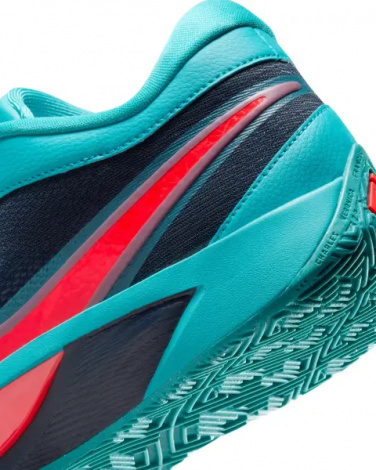 Кросівки баскетбольні Nike GIANNIS FREAK 6 бірюзово-темно-бірюзово-червоні FJ7792-300
