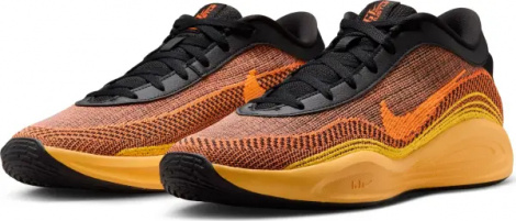 Кросівки баскетбольні Nike G.T. HUSTLE ACADEMY жовто-оранжево-чорні FJ7791-005