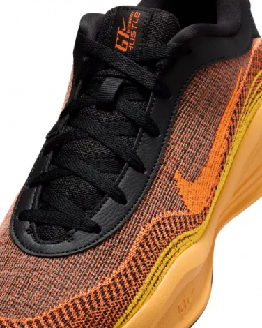 Кросівки баскетбольні Nike G.T. HUSTLE ACADEMY жовто-оранжево-чорні FJ7791-005
