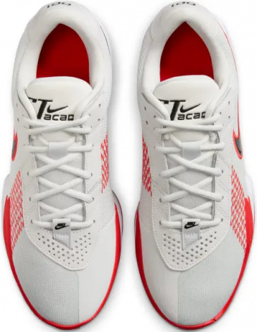 Кросівки баскетбольні Nike AIR ZOOM G.T. CUT ACADEMY біло-червоні FB2599-013