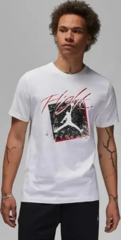 Футболка Nike JORDAN GRAPHIC біла DX9593-100