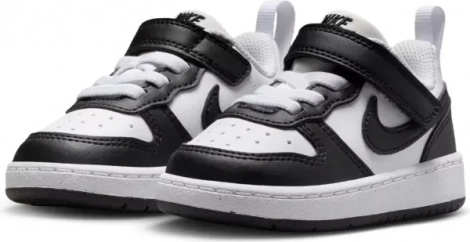 Кросівки дитячі Nike COURT BOROUGH LOW RECRAFT (TD) біло-чорні DV5458-131