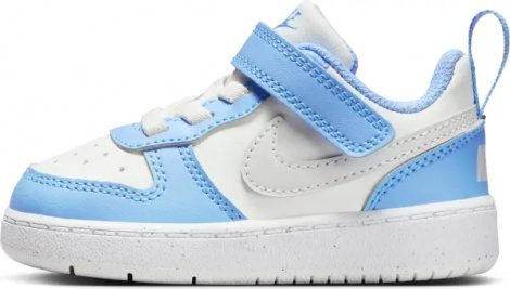 Кросівки дитячі Nike COURT BOROUGH LOW RECRAFT (TD) блакитно-білі DV5458-128